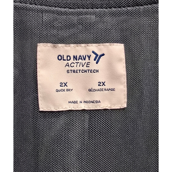 Old Navy Green StretchTech Zip-Front Jacket  Plus Size 2X - Picture 3 of 9